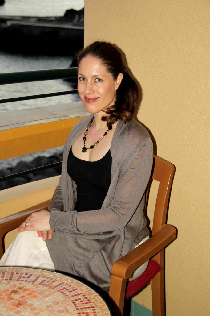 Tyytyväinen ilme maukkaan illallisen jälkeen. :)