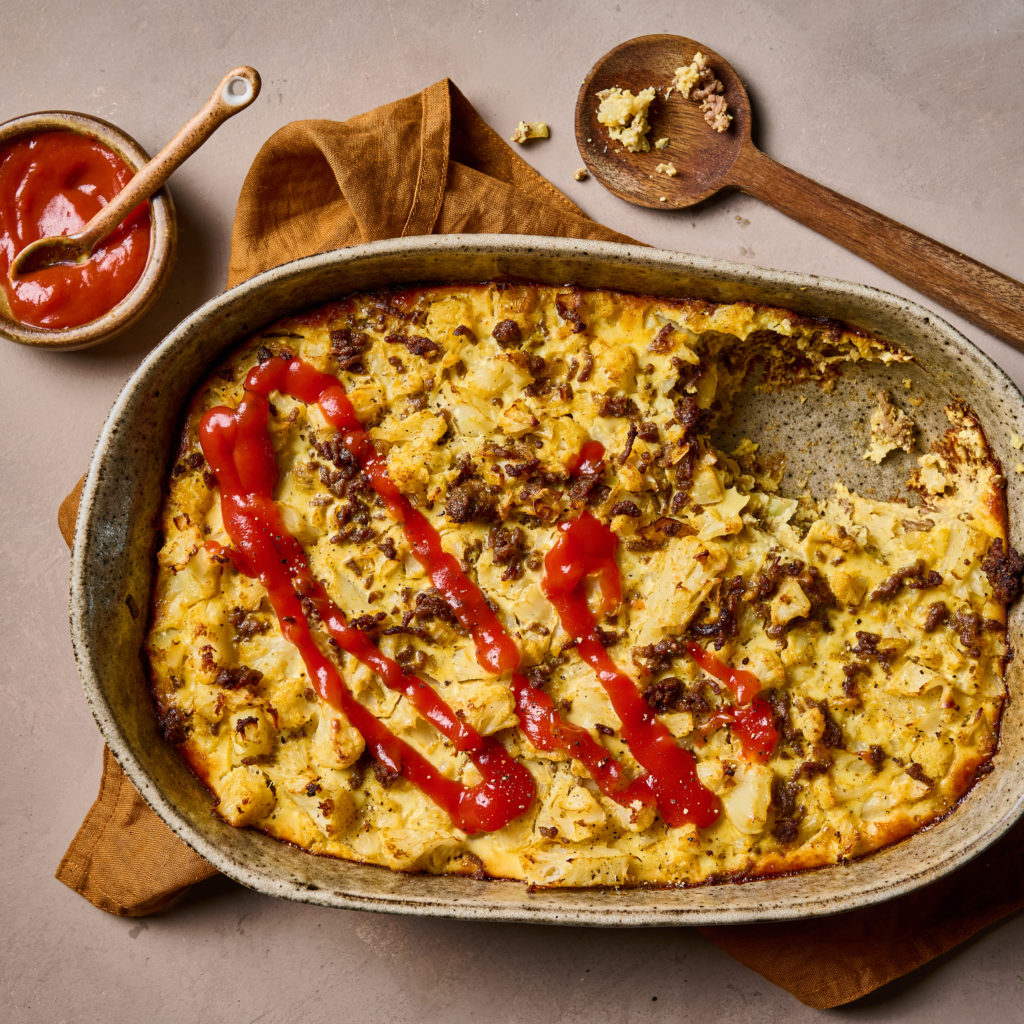 Huijarin makaronilaatikko jauhelihakukkakaalilaatikko