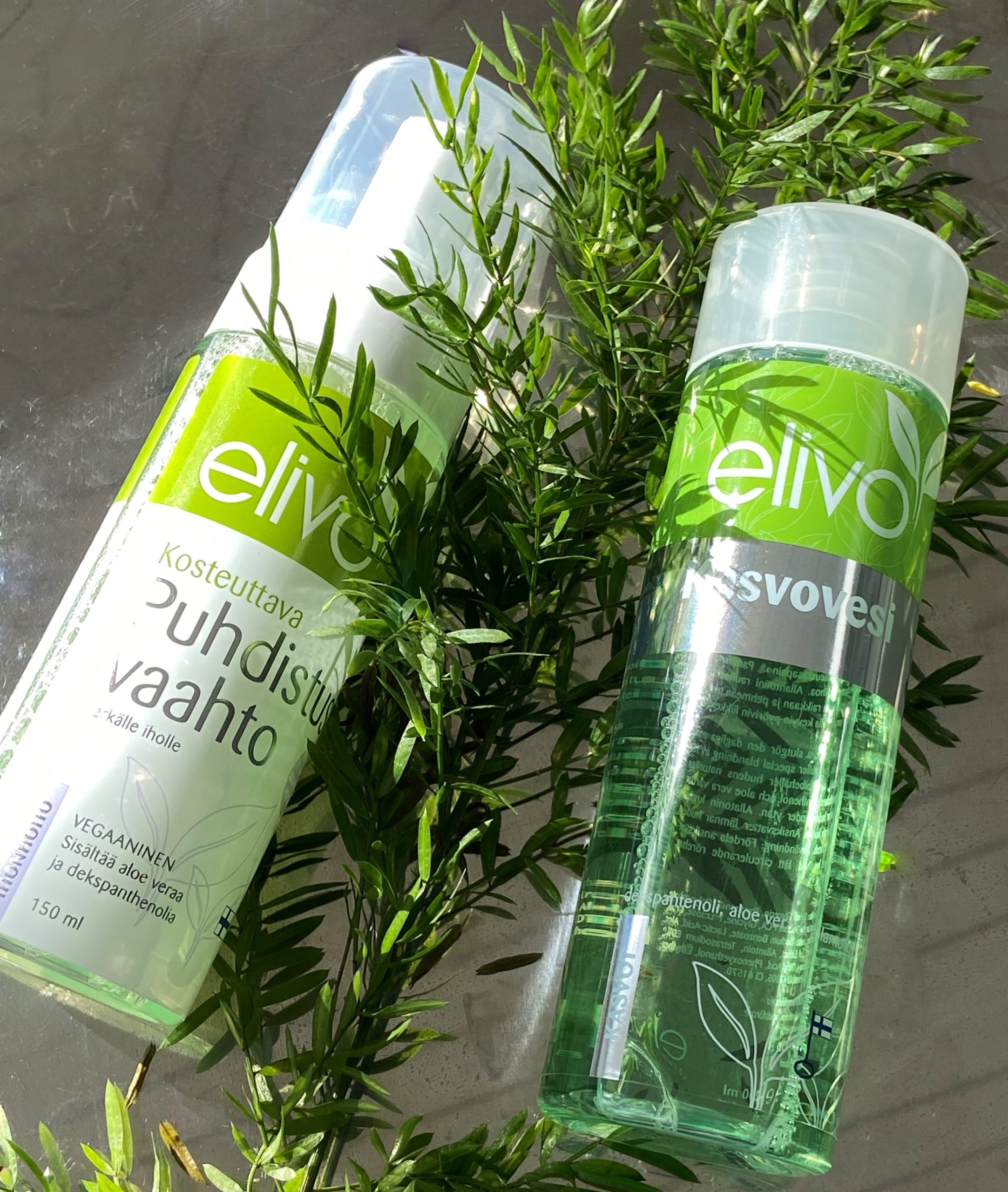 kokemuksia Elivo-tuotteista putsari ja kasvovesi